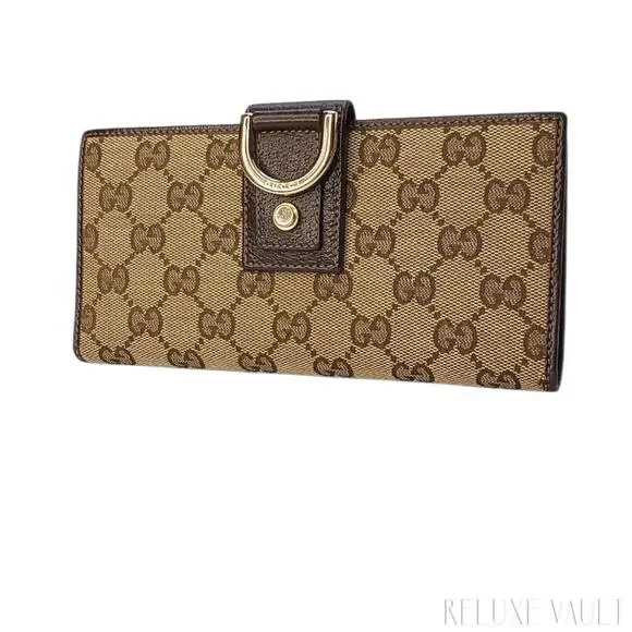 Abbey GG Canvas Continental Wallet - Picture 13 of 15